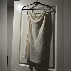 urban outfitters white mini dress